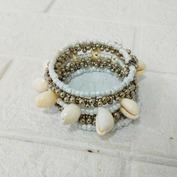 Di0310 Colorful Moti Beaded Kodi Bracelets  - Navratri Special