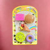 AM3710 3D Cute Food Shape Rubber Pencil Erasers for Kid