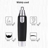 6003 Nose Hair Trimmer Battery-Operated Ear and Nose Hair Trimmer Clipper Painless