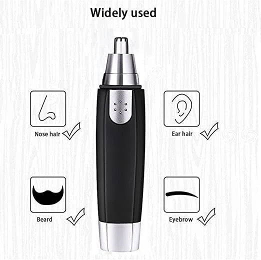 6003 Nose Hair Trimmer Battery-Operated Ear and Nose Hair Trimmer Clipper Painless