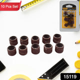 15119 Drum Polishing Kit, Drum Sanding Sleeves Widely Used (10 Pcs Set)