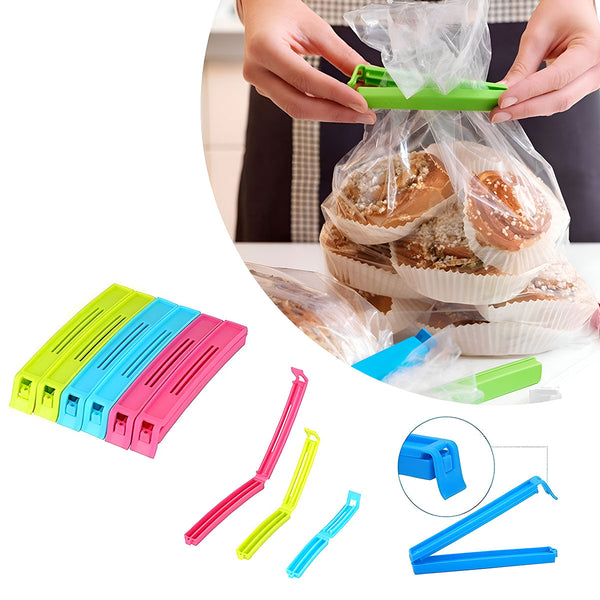 AM6015 Food Bag Sealing Clips (18 Pcs, Multicolour)