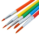 AM6095 DOMS Colourmate Synthetic Paint Brush Set of 5pc