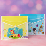 AM6047 Unicorn & Space Adventure Transparent Document Folder (Multidesign)