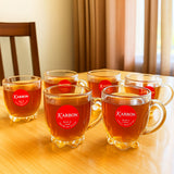 AM5978 Glass Tea Cups – 94 ml – Set of 6