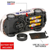 AM6043 360' Rotating Police Dancing Car with 3D Flashing Led Light