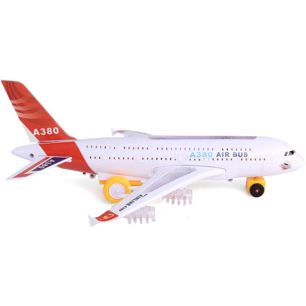 AM6039 Airplane Toy with Lights Effect and Self Rotating