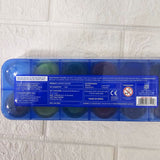 AM6087 Doms 12 Shades Poster Colours - Free Agigator & Brush Inside For Uniform Mixing