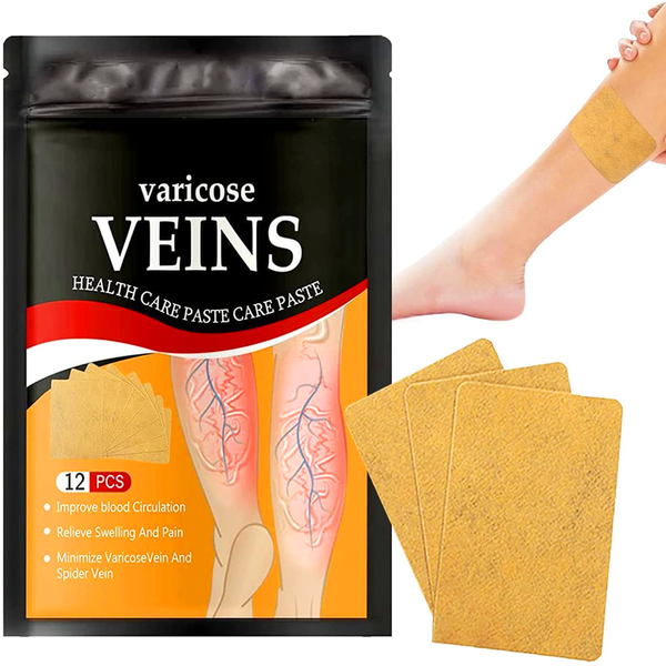 AM6158 Varicose Vein Relief Patches (Pack of 12 pcs)