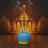 AM2997 Agardaan Stand Ceramic Agarbatti Stand bathi Stand for Pooja Multicolour Pack Of 1 Pcs
