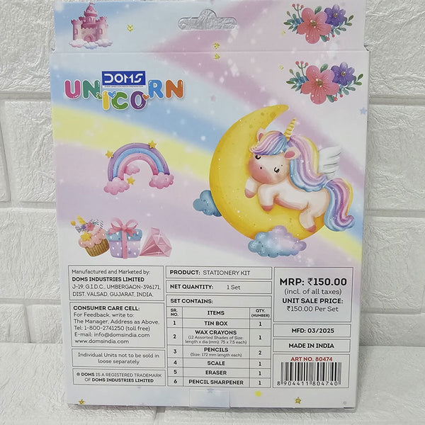 AM6103 DOMS Unicorn Stationery Kit Gift Set for Kids