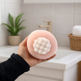14869 Premium Soft Exfoliating Round Bath Scrubber (1 Pc)