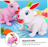 AM0232 3D Musical & LED Light Plastic Rabbit Toy