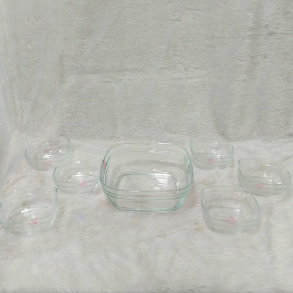 Di0369 Cello Glassware Nadir Pudding Set – 7 Pcs