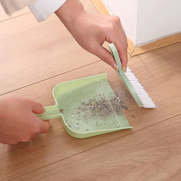 AM6520 Mini Dustpan Supdi with Brush Broom Set for Multipurpose Cleaning , Supdi