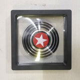 AM5866 Multi-design Marvel Shield Metal Spinner (Pack of 1)
