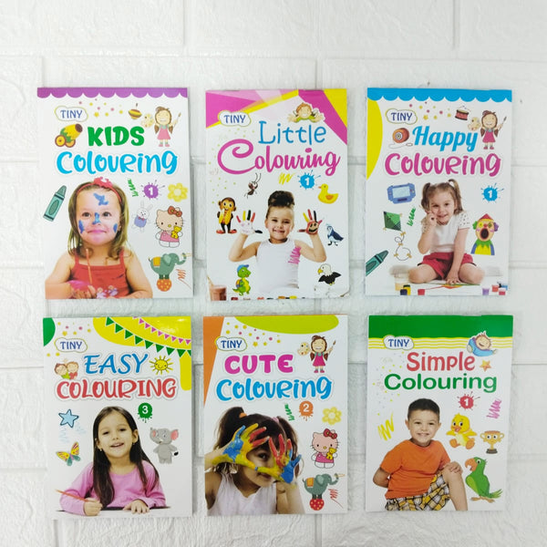Di0111 Tiny Little Colouring Drawing book (Multidesign)