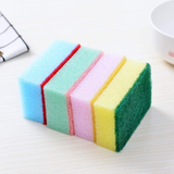AM6343 Sponge Scrubbing Pads (Pack of 9) for Cleaning - MultiColor