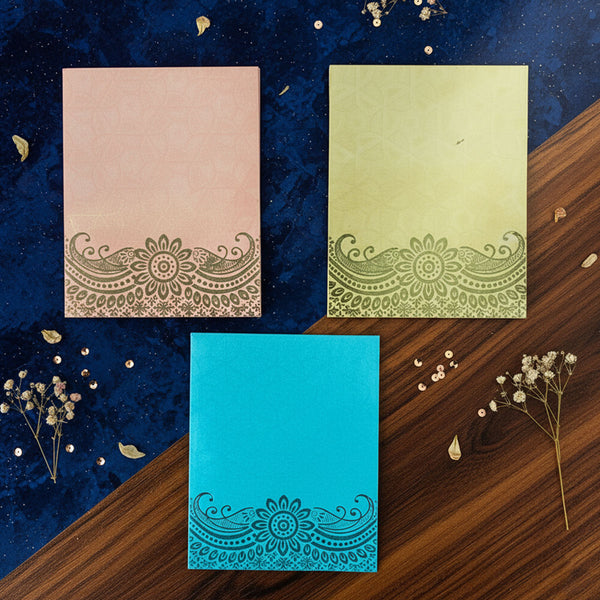 AM3853 Printed Paper Pocket Shagun Envelopes (Pack of 25)