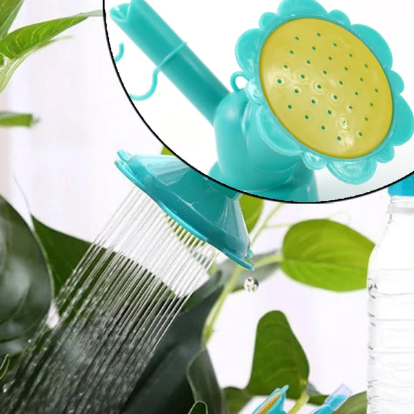 A07159 Bottle Sprinkler Head Nozzle – Universal Plastic Flower Shape