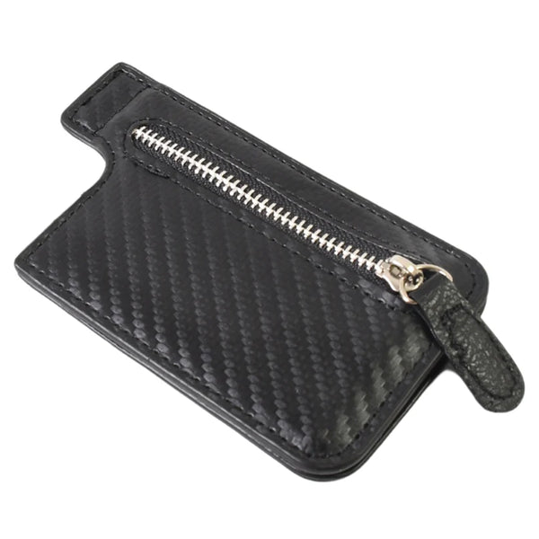 14588 Black Adhesive Card phone Holder, Card Wallet Phone Attachment (1 Pc)