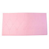 16024 Self Adhesive 3D Foam Wall Panel Cushion Wallpaper (1 Pc, Pink, 69x35 Cm)
