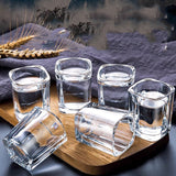 AM5972 Luxe Crystal Tequila Glasses - Set of 6 - 65ml