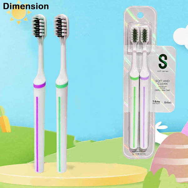 AM6314 Nebula Toothbrush for Kids & Adults -  Pack of 2