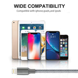 AM0247 iPhone Charging Cable (2 MTR) High Speed & Quick Charge Lightning Cable Bullet series