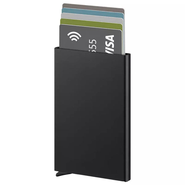 Protected Aluminum pop Up Debit/Credit/ATM Card Holder