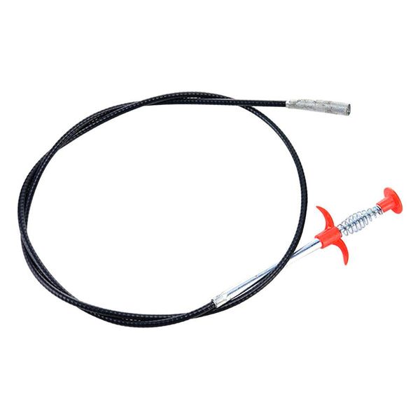 AM5865 Flexible Drain Clog Remover Tool (160cm) with Grabber for Hair & Debris,Cleaning Tool for Pipes