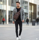 13112 Waterproof Anti Theft Cross-body fanny pack waist bag, Travel Bag (1 Pc)