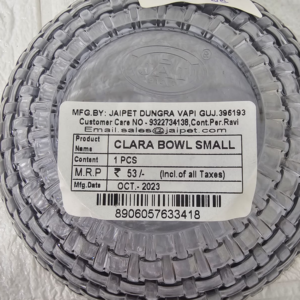 Di0055 Jaipet Clara Small Bowl – 100% Food-Grade, Refrigerator-Safe Mini Bowl