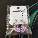 AM5872 Multidesign Lightweight Drop Earrings - Pack of 1 pair