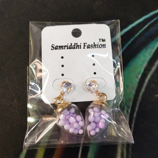 AM5872 Multidesign Lightweight Drop Earrings - Pack of 1 pair