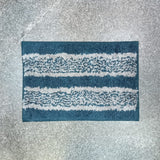 AM5849 Lining Print Microfiber Home Decor Door & Bathmats (RG, 13x19 inch) Multicolour