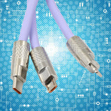 6139 3 in 1 Multi Super Fast Charging Cable (1 Pc / 2 Mtr.)