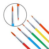AM6095 DOMS Colourmate Synthetic Paint Brush Set of 5pc