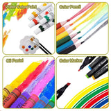 TM0041 Drawing Colour Art Kit - (49-Piece)