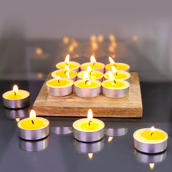 AM0152 Tealight Candles White (Pack of 50, 6 GM)