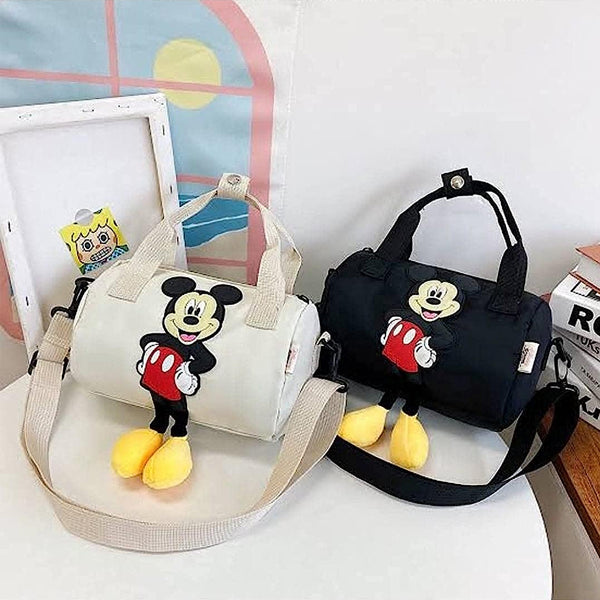 AM0092 Cartoon Print Sling Single Pocket Crossbody Messenger Shoulder Duffle Bags