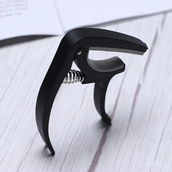 6141 GUITAR CAPO WITH PICKUP STAND, SOFT PAD FOR ACOUSTIC AND ELECTRIC GUITAR UKULELE MANDOLIN BANJO GUITAR ACCESSORIES