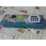 AM0455 Magnetic Pencil Box with Calculator