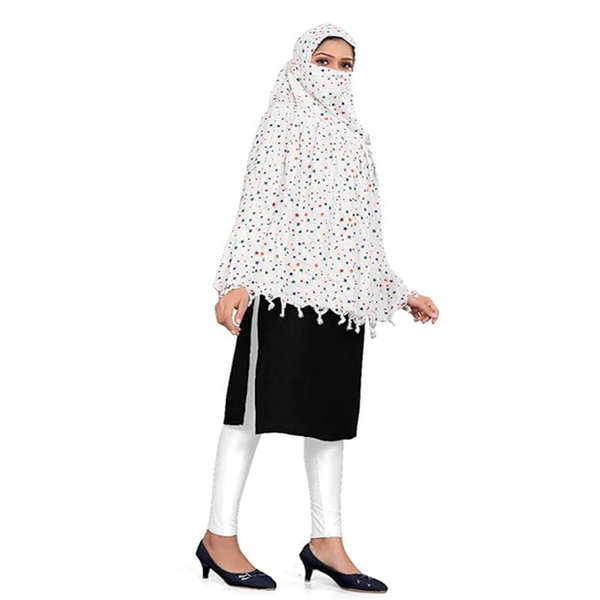 3624 Cotton Long Scarf Mask
