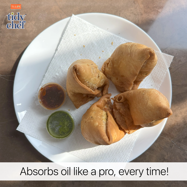 am6427 Tulip Tidy Chef Paper Kitchen Towels/Roll (70 Pulls, 4 ply)