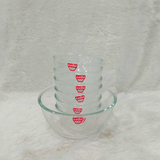 Di0365 Cello Glassware Ornella Pudding Bowls Set (7 Pcs)