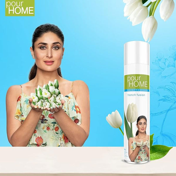AM6516 POUR HOME Room Freshener Spray (220 ml) - Mix Flavour