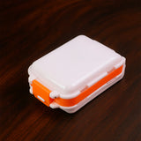 14824 Portable Dual-Sided Pill Organizer Box (1 Pc)