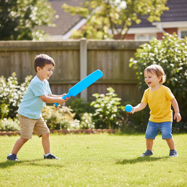 AM6506 CRICKET CHAMPIONSHIP Kid's Plastic Bat and Ball Set - No.1