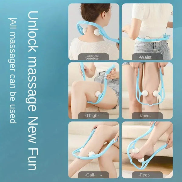 6593 Portable Neck & Shoulder Massager for Back & Waist Relief